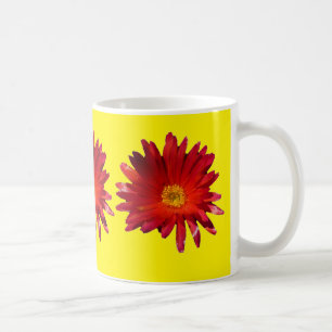 Red Ice Flower Colourful Carpet Plant Coffee Mug