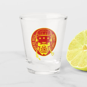 Red Ice Sells Ice Hockey Tickets Shot Glass
