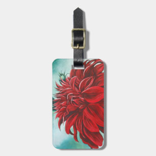 Red In Fury Luggage Tag