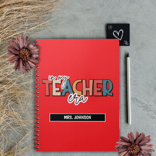 Red in my teacher era quote notebook