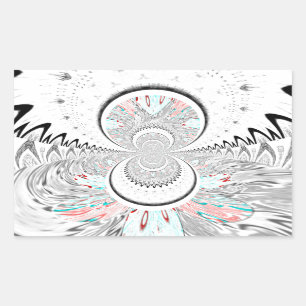 Red Indian latest design.png Rectangular Sticker