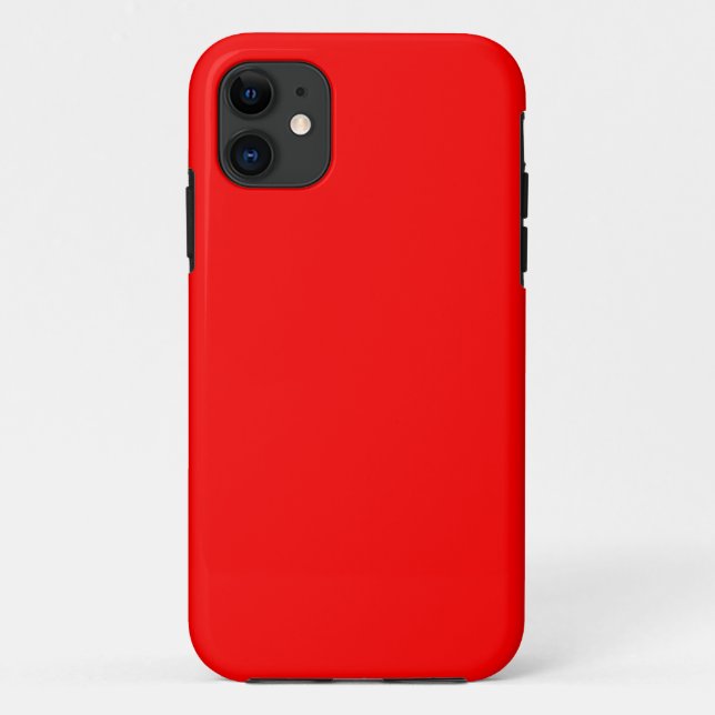 Red iPhone 5 Case-Mate Barely There™ Case (Back)