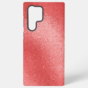 Red iridescent texture background samsung galaxy case