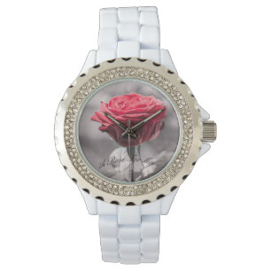 Red Is The Rose Romantic Red Rose Watch