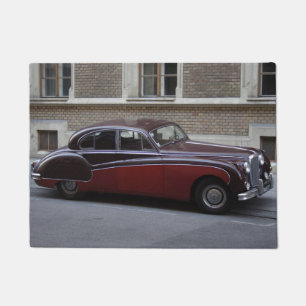 Red Jaguar Mark IX Doormat