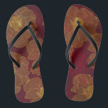 Red Jandals<br><div class="desc">Flowers,  pattern,  abstract,  gold,  nature,  wedding,  baroque, Red,  gothic</div>