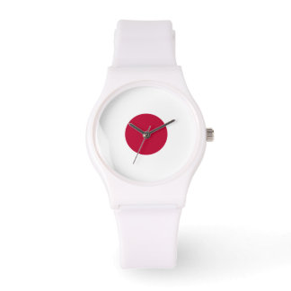 Red Japan Sun Watch