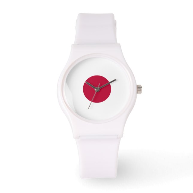 Red Japan Sun Watch (Front)