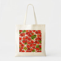 Red Japanese Maple Leaves Botanical Autumn Pattern