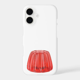 Red jelly dessert