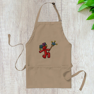 Red Jester Apron