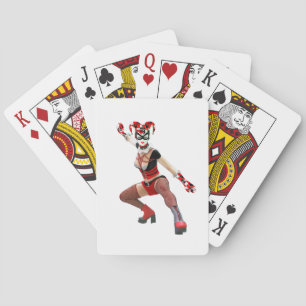Red Joker Playing Cards
