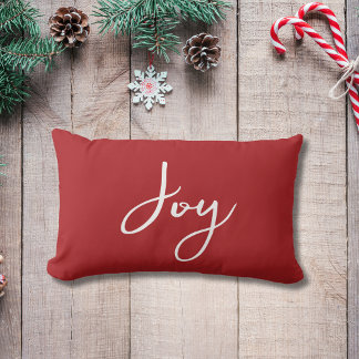 Red Joy Pillow