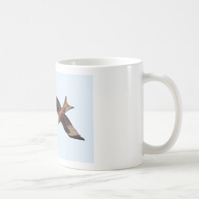 Red Kite In Sky Coffee Mug (Right)