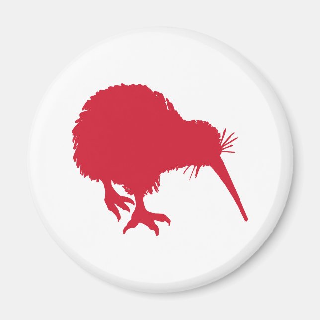 Red Kiwi Magnet (Front)