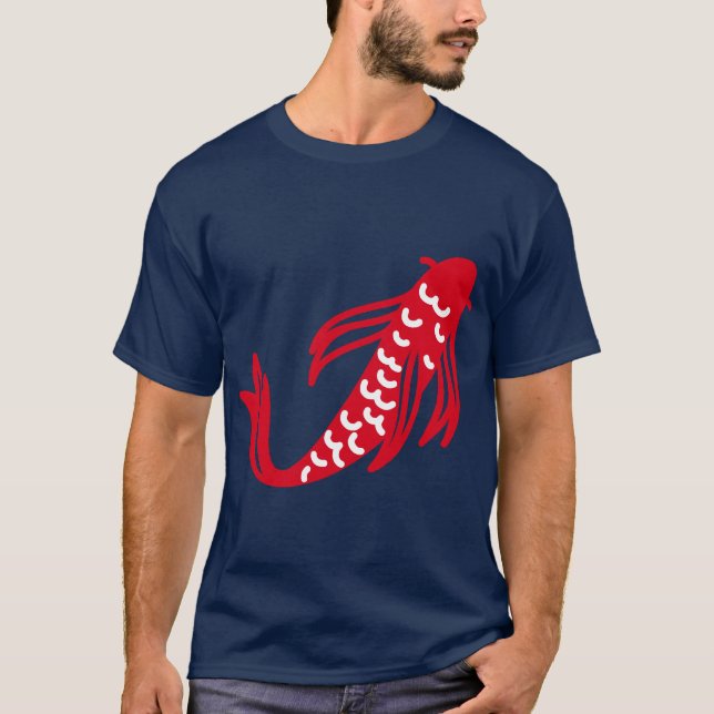 Red Koi Fish T-Shirt (Front)