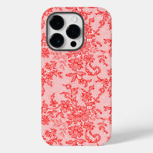Red Lace Case-Mate iPhone 14 Pro Case
