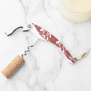 Red Lace Valentine Corkscrew