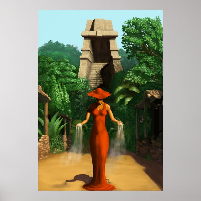 Red Lady Poster (Front)