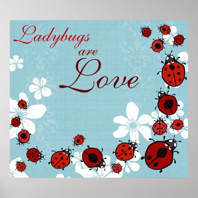 Red Ladybug Poster (Front)