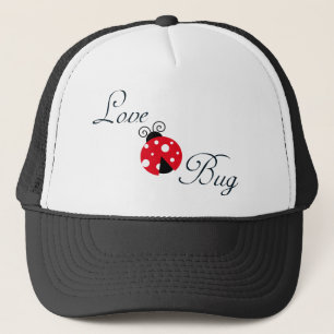 Red  Ladybug Trucker Hat