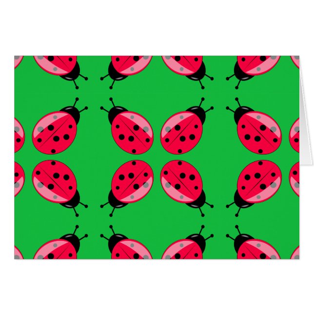 Red Ladybugs (Front Horizontal)