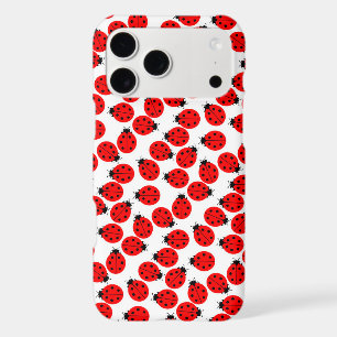 Red Ladybugs Pattern
