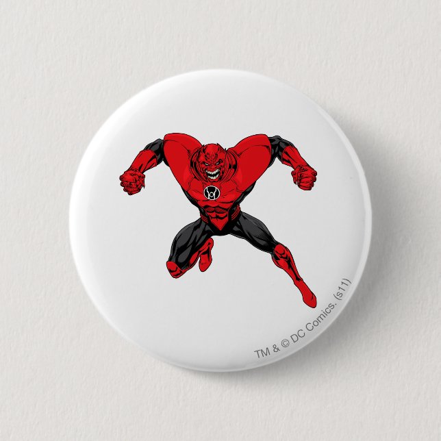 Red Lantern Corps - Rage Jump 1 6 Cm Round Badge (Front)