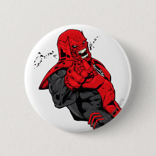 Red Lantern Corps - Rage Leaning 1 6 Cm Round Badge