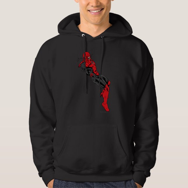 Red Lantern Corps - Rage Leaning 1 Hoodie (Front)