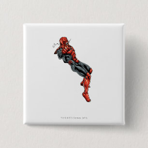 Red Lantern Corps - Rage Leaning 2 15 Cm Square Badge