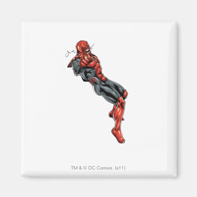 Red Lantern Corps - Rage Leaning 2 Magnet (Front)