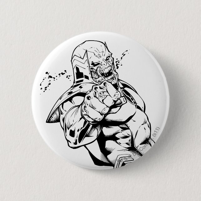 Red Lantern Corps - Rage Leaning 3 6 Cm Round Badge (Front)