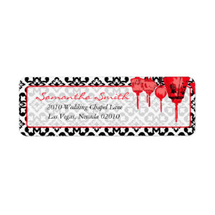 Red Lanterns Return Label B
