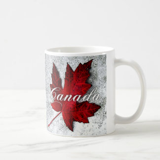 red leaf canada coffee mug