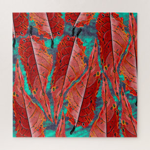 Red Leaves Jigsaw Puzzle
