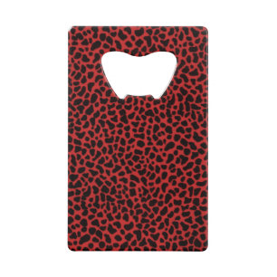 Red Leopard Skin