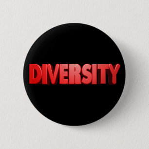 Red Letter Diversity Button