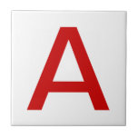 Red Letter Tiles<br><div class="desc">Simple red letter tiles.</div>