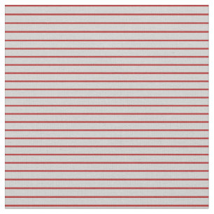 Red & Light Grey Striped/Lined Pattern Fabric