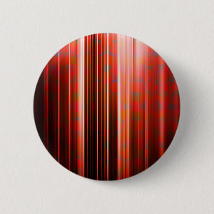 Red light streaks pattern 6 cm round badge