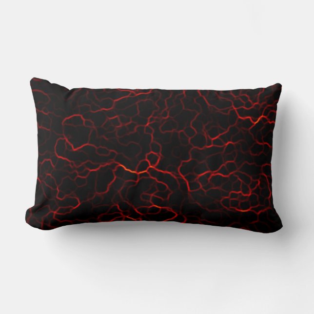 Red Lightening Lumbar Cushion (Front)