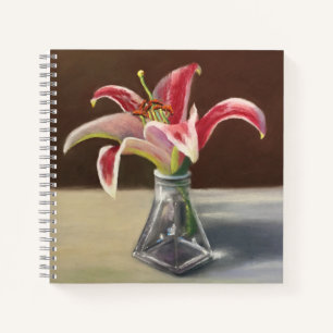 Red Lily Notebook