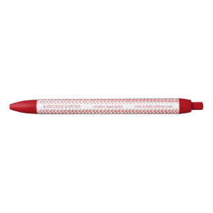 RED LINE KNIT Business ID Ink Pen