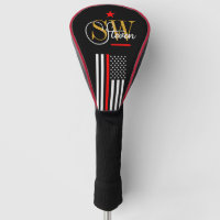 Red Line & Monogrammed Name / Modern Signature