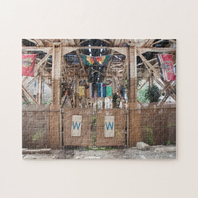 Red Line Paradise Jigsaw Puzzle (Horizontal)