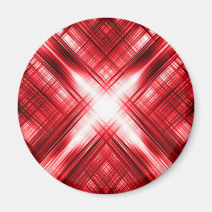 Red lines cross magnet