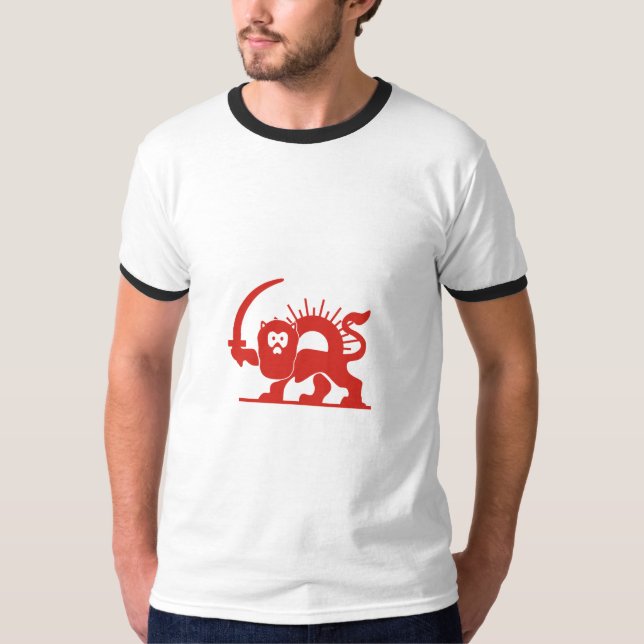 Red Lion with Sun, Iran T-Shirt (Front)