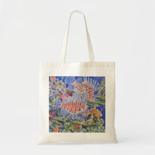 Red Lionfish Tote Bag