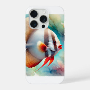 Red lipped batfish 251024AREF141 - Watercolor iPhone 15 Pro Case